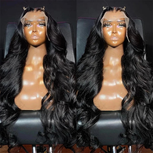 Body Wave Transparent 13x4 13x6 Lace Front Human Hair Wigs Brazilian Body Wave Lace Frontal For Women PrePlucked 4x4 Closure Wig