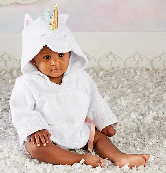 0-6 Years Baby Cute Animal Pure Cotton Kids Bathrobe Baby Bathrobe Unisex Winter Newborn Baby Boys Girls Clothes Baby Pajamas