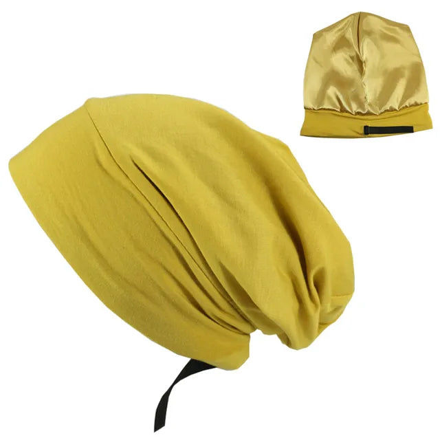 Soft Stretch Satin Bonnet